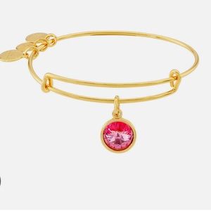 Alex and Ani October Birthstone Rose